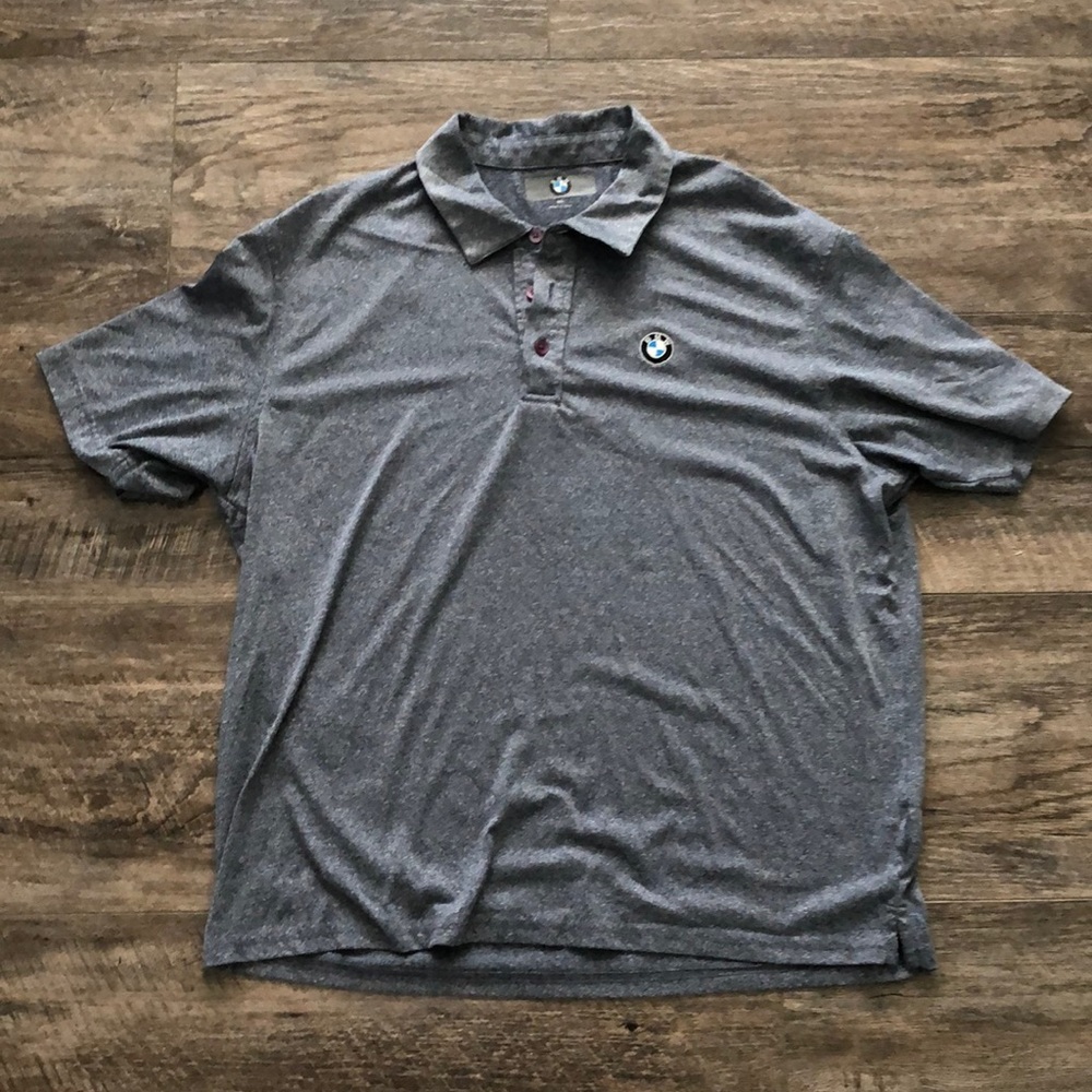 Men’s Medium BMW Polo Grey